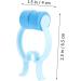 Hemoton 30 Pcs Nose Correction Clips - Plastic Foam Nose Clips for Lady Parts, Stop Nosebleeds, Epistaxis, Eva Lift, Sky-blue - Convenient Nose Pincher and Plug - Buy Online on GoSupps.com
