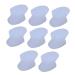 8pcs Toe Separator Thumb Protector Nail Protector Night Splint Orthopedic Bunion Protector Bunion Pads Big Toe Bunion Splint Hallux Straightener Bunions White