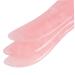 1pc Jade Gua Sha Scraper - Scraping Massage Tools for Facial & Body Care | Rose & Hibiscus Stone Beauty Roller | Spa Board 11.5*3cm - Buy Online on GoSupps.com