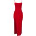 Hanxiulin Women's Glitter Evening & Party Dress | Long-Sleeved Mini Sequin Dress in Red (3XL) - Perfect for Business & Club Events - Buy Online on GoSupps.com