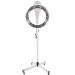Stand Dry Hood for Hairstyling 950w Hair Dryer with Base and 4 Wheels Hair Steamer for Hair Dyeing and Styling to Barber Salon 60 Min Heat Timer White