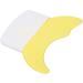Half Moon Shape Silicone Aid Multifunctional Short Handle Silicone Winged Tip for Makeup Cosmetic - Buy Online on GoSupps.com