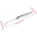 Tweezers Multifunctional Easy Operation Handle Cross Design Manicure Tweezer Double Ended Glossy Surface for Beauty Shop for Home - Buy Online on GoSupps.com