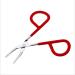 1pc Eyebrow Tweezer Stainless Steel Scissors Shaped Tweezer Slant Tip Tweezer Clip Hair Tweezer Beauty Tool(color Random) - Buy Online on GoSupps.com