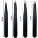 Cruze 4-Piece Precision Tweezers Set for Facial Hair | Eyebrow Tweezers for Women and Men | Slanted and Pointed Tip for Ingrown Hair - Buy Online on GoSupps.com