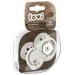 LOVI Pacifier 0-3 Months - Silicone BPA-Free with Hygienic Cover | Buddy Bear Collection (2 Pieces) - Shop Internationally - Buy Online on GoSupps.com