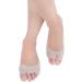 Milisten Women's Toe Bunion Corrector Socks - Hallux Valgus Splints, Thumb Splint, Toes Straighteners - 1 Pair (White) - Buy Online on GoSupps.com