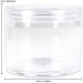 Beauticom 4 oz Clear Acrylic Jars - 6 Pack Thick Wall Leak Proof Containers for Beauty & Cream - Buy Online on GoSupps.com