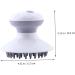 Beaupretty 2-Pack Electric Shampoo Brush - Silicone Scalp Massage Hair Brush for Deep Cleansing & Relaxation - Buy Online on GoSupps.com