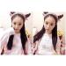 Deer Antler Spa Headband for Women - Soft Coral Fleece Hair Band for Face Washing and Makeup - Christmas Elk Gift - Buy Online on GoSupps.com