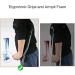 SilteD Folding Crutches Ergonomic Underarm Crutch Youth/Adult/Tall Adult Aluminum Crutches for Adults and Children with Heights 145-180cm - Buy Online on GoSupps.com