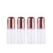 JIHUOO 10pcs Empty Roll on Bottles Refillable Essential Oils Roller Bottles Glass Bottles with Roller Ball 3ml
