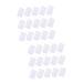 Hemoton 100 Pcs Soap Foam Net Bubbling Foaming Nets Soap Pouch Cleansing Foaming Net Handmade Soap Soap Soap Holder 12X9CMx2pcs Whitex2pcs