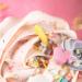 Super Sprinkle Pastel Carousel | Pink Sugar Sprinkles for Cake Decoration | EU Ingredients | 180g Pastel Colors Decor - Buy Online on GoSupps.com