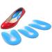 Silicon Gel U-Shaped Heel Cup - Plantar Fasciitis Relief & Shock Absorb Support - Buy Online on GoSupps.com