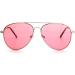 Buy New FL-41 Light Sensitivity Glasses | Aviator Style for Fluorescent Light Blue Light & Migraine Relief - International Shipping Available - Buy Online on GoSupps.com