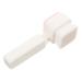 minkissy Silicone Face Scrubbers Exfoliator Brush Facial Cleansing Brush Precision Pore Cleansing Blackheads Removing Face Brush White
