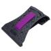 Jiklophg Back Support for Lumbar Spine Massage to Correct Spinal Posture Purple Black & Dark Purple