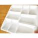 8-Well Porcelain Artist Paint Palette - Mixing Tray for Watercolor, Gouache, Acrylic, Oil Painting - 8 Inch - Buy Online on GoSupps.com