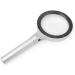 Magnifying Glass with Light 10X 20X Magnification Lightweight Handheld Magnifying Glass for Reading Inspection Hobbies Crafts Magnifier/Silver Comfortable Anniversary - Buy Online on GoSupps.com