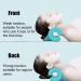 Neck Stretcher Neck Cloud - Cervical Traction Device for Neck Pain Relief and Support - Blue Neck Hump Corrector Pillow for TMJ and Cervical Spine Alignment - Buy Online on GoSupps.com