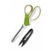 Pinking Shears By Kalatic - Zig-zag Scissor for Fabric Leather & Paper - Pinking Dressmaking Sewing Scissors KT-046-B Green