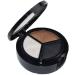 twcrvil 3 Colors Glitter Cosmetics Eye Shadow Palette Professional Sleek Bronze Sliver Grey Makeup Shimmered for Women Gift - Buy Online on GoSupps.com