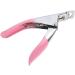 minkissy 2pcs Nail Tool Fingernail Clipper Manicure Scissors Metal Shears Nails Tools Acrylic Nail Manicure False Nail Tip Clipper Nail Art Scissors Nail Trimmer Nail File Pedicure Coffin mediumx2pcs Rosyx2pcs - Buy Online on GoSupps.com