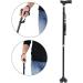 Canes Adjustable Walking Stick Height Adjustable Aluminum Alloy Cane with T Handle 4-pronged Pivot Base for All Terrain Grip Lightweight - Buy Online on GoSupps.com