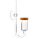 Fzone 17mm CO2 diffuser |Working with all CO2 systems |Liter -tailed ceramic | Porous membrane |Finest CO2 bubbles | ultra-clear acrylic glass-made in South Korea (M-17mm)