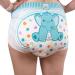 Rearz - Critter Caboose Brief Adult Printed Diapers - 12 Pack - 7600ml (Large (33"- 42")) Large (12 Count)