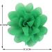 20 Pcs Women Chiffon Flower Hair Clips Flower Hair Clips for Baby Girl Kids Etc Color Mixing - Buy Online on GoSupps.com