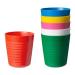Ikea Kalas cup 6 pieces multi -colored