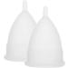 Alupre Reusable Silicone Menstrual Cup Set | Eco-Friendly Feminine Hygiene (Large) - International Shipping - Buy Online on GoSupps.com