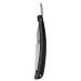 Professional Stainless Steel Barber Razor - Portable Hairdresser Razor (6.3-9.7 Inch) - Premium Quality Black Finish - Ideal for Hairdressers and Stylists - Buy Online on GoSupps.com