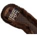 Equinate Moon Girth - Anatomical Real Lambskin Short Dressage Girth | 50-80 cm | Brown & Black Options - Buy Online on GoSupps.com