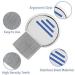 Lice Removal Comb Stainless Steel Reusable Metal Headlice Nit Removal Lice Comb with Spiral Grooves for Kids Adults Pets Head Lice Treatment Removes Louse Nits 1 Pack  - Buy Online on GoSupps.com