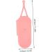 Mikinona Curling Iron Storage Bag Hair Iron Silicone Bag Portable Curling Iron Bag Hair Dryer Bag Hair Straightener Holder Hair Curling Iron Pouch Curling Iron Case Hanging Storage Pouch 29.50X13.50X2.00CM Pink - Buy Online on GoSupps.com