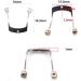 EPASHA Eyeglass Repair Kit - Complete Set with Nose Pads Arm Metal Holder & Bridge for Quick Fixes | International Shipping Available - Buy Online on GoSupps.com