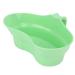 Plastic Vomit Bowl Large Diameter Bowl Handle Hospital Oral Care