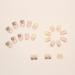 Diduikalor 24Pcs Press on Short Glossy Spring Flower Acrylic False Nails for Women - Buy Online on GoSupps.com