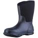 TENGTA Men's Waterproof Fishing Hunting Boots Durable Insulated Rubber Neoprene Rain Boots Womens Winter Snow Work Shoes 9 Women/8 Men Black