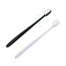 minkissy 2pcs Toothbrush Portable Green Adhesive Strips Bible Bristles Drawing Paper Household Black Handle
