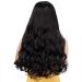 HBINGBING Long Wavy Black Lace Front Synthetic Wig for Women - Heat Resistant Natural Hairline Perfect for African American Style - Buy Online on GoSupps.com
