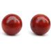 Minkissy Handmade Massage Roller Balls - 2PCS Chinese Style Stress Relief & Muscle Training - 5cm Red Fitness Massage Globe - Buy Online on GoSupps.com