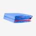 KinderMat 1 Thick 4-Section Rest Mat 45 x 19 x 1 Red/Blue - Ideal for School, Daycare, Travel, and Home - Made in USA - 1.0 Inch Mat - Buy Online on GoSupps.com