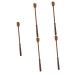 Beavorty 5st Ticklick Neck massage device trigger point massage device Handwritten scratchy tool Massage device for itching on the body back scratch for adults Wenge Gift Older wooden
