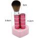 1PC Retractable Powder Brush Travel Nail Dust Brush Portable Face Blush Brush with Cover Red - Buy Online on GoSupps.com