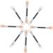 Beavorty 150 Pcs Disposable Makeup Makeup Applicator Brush Eyeshadow Makeup Tools Sponge Miss Suite 8x1cmx3pcs Pinkx3pcs - Buy Online on GoSupps.com