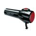 RED by KISS Handless 2200 Ceramic Tourmaline Dryer 3 Styling Attachments Included Heat Setting Black